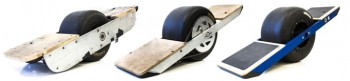 OneWheel Progression of Prototypes